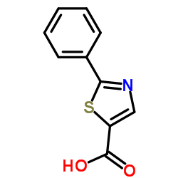 2-Phenylthiazole-5-carboxylic acid Structure