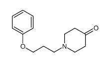 1-(3-phenoxypropyl)piperidin-4-one Structure