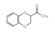 1-(2,3-二氢-1,4-苯并二噁英-2-基)乙烯酮结构式