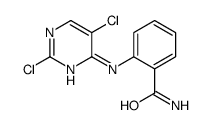 2-((2,5-DICHLOROPYRIMIDIN-4-YL)AMINO)BENZAMIDE structure