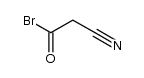 cyano-acetyl bromide Structure