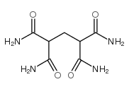 1,1,3,3-Propanetetracarboxamide structure