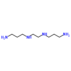 N,N'-双(3-氨丙基)-乙撑二胺结构式