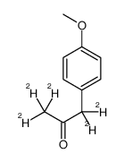 1,1,1,3,3-pentadeuterio-3-(4-methoxyphenyl)propan-2-one Structure
