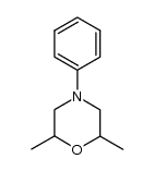 2,6-dimethyl-4-phenylmorpholine结构式