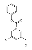 phenyl 3-chloro-5-formylpyridine-1(2H)-carboxylate结构式