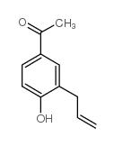 3'-丙烯基-4'-羟基苯乙酮结构式