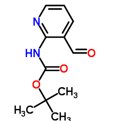 2-N-Boc-amino-3-formylpyridine Structure