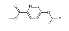 Methyl 5-(Difluoromethoxy)Picolinate Structure