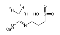 Acamprosate-d3 (calcium salt) structure