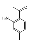 1-(2-氨基-4-甲基苯基)乙酮结构式