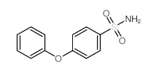 4-苯氧基苯磺酰胺结构式