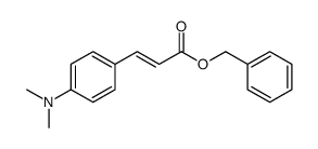 benzyl 3-[4-(dimethylamino)phenyl]prop-2-enoate结构式