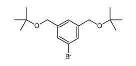 1-BROMO-3,5-BIS(TERT-BUTOXYMETHYL)BENZENE结构式