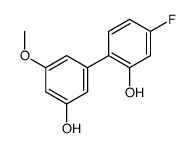 5-fluoro-2-(3-hydroxy-5-methoxyphenyl)phenol Structure