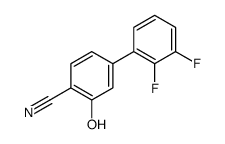 4-(2,3-difluorophenyl)-2-hydroxybenzonitrile结构式