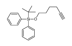 tert-butyl-hex-5-ynoxy-diphenylsilane Structure