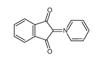 pyridinium 2,3-dihydro-1,3-dioxo-1H-inden-2-ylide结构式