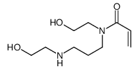 N,N'-bis(2-hydroxyethyl)-N'-acryloyl-1,3-diaminopropane Structure