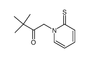 2-Butanone,3,3-dimethyl-1-(2-thioxo-1(2H)-pyridyl)- (8CI)结构式