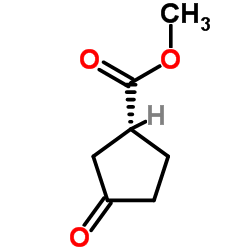 (R)-3-氧代环戊烷甲酸甲酯结构式