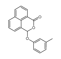 3-(m-tolyloxy)benzo[de]isochromen-1(3H)-one Structure