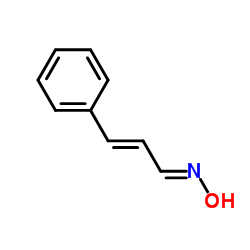 3-Phenyl-prop-2-enal oxime structure