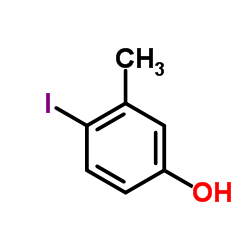 4-碘-3-甲基苯酚结构式
