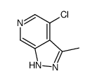 4-chloro-3-methyl-1H-pyrazolo[3,4-c]pyridine Structure