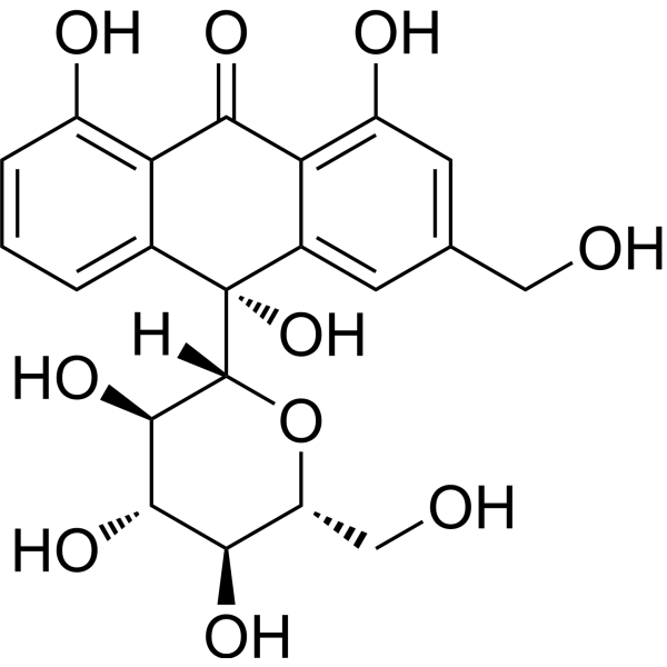 10-Hydroxyaloin A Structure