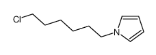 1-(6-chlorohexyl)pyrrole structure