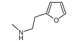 2-(furan-2-yl)-N-methylethanamine结构式
