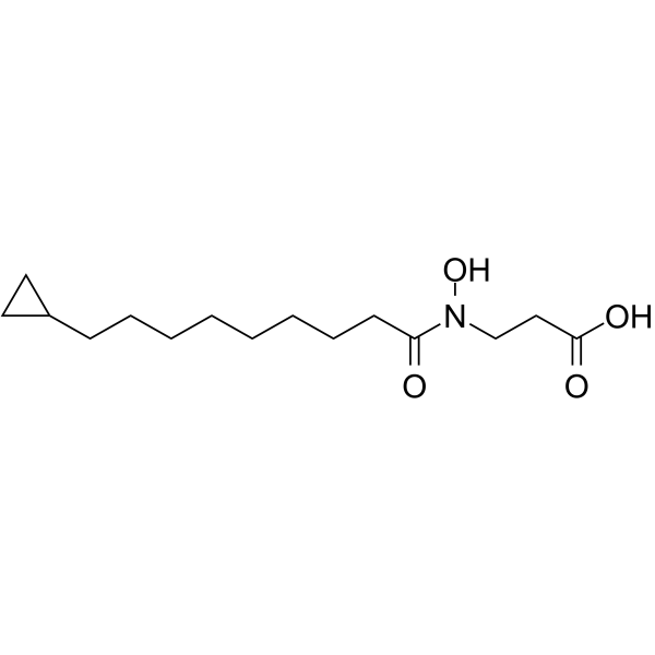 N-(9-环丙基-1-氧代壬基)-N-羟基-β-丙氨酸图片
