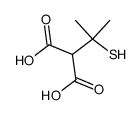 (α-mercapto-isopropyl)-malonic acid结构式
