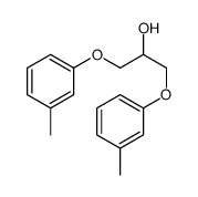 1,3-bis(3-methylphenoxy)propan-2-ol Structure