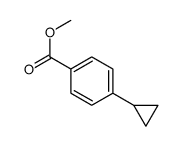 4-环丙基苯甲酸甲酯结构式