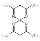 Nickel, bis[4-(imino-kN)-2-pentanonato-kO]- Structure