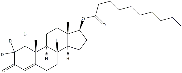 Testosterone-[D3] Decanoate (CertiMass solution) Structure