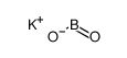 偏硼酸钾结构式