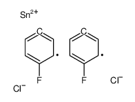 dichloro-bis(4-fluorophenyl)stannane Structure