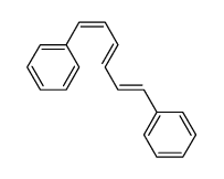 Benzene,1,1'-(1E,3E,5E)-1,3,5-hexatriene-1,6-diylbis- Structure
