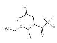 4-氧代-2-(2,2,2-三氟乙酰基)戊酸乙酯结构式