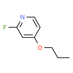 Pyridine, 2-fluoro-4-propoxy- (9CI) Structure