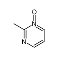 Pyrimidine, 2-methyl-, 1-oxide (8CI,9CI) structure