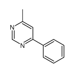 4-methyl-6-phenylpyrimidine结构式