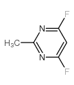 Pyrimidine, 4,6-difluoro-2-methyl- (8CI,9CI) Structure