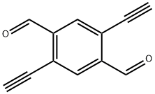 1,5-二乙炔基-1,4-苯二甲醛结构式