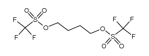 trifluoromethanesulfonic acid 1,4-butanediyl ester Structure