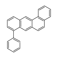 Benz(a)anthracene, 8-phenyl-结构式