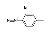 4-methylbenzenediazonium bromide结构式